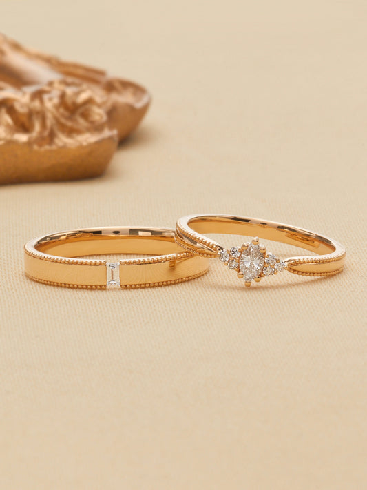 18K ring jewelry