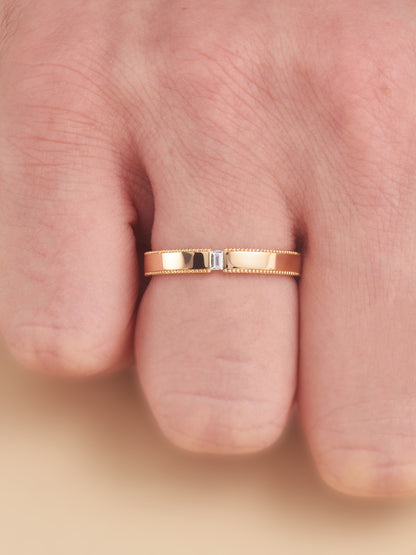 18K ring jewelry